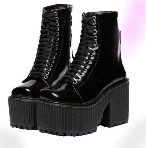 Nightside Sigil Platform Boots (womens)