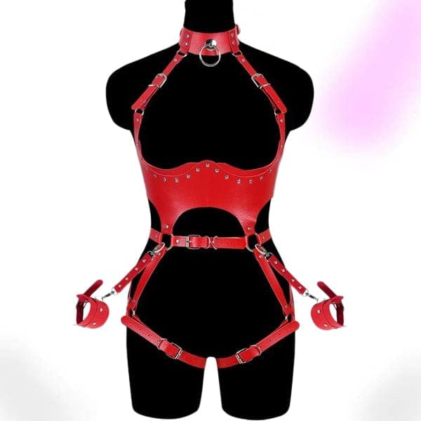 Amelia Leather Harness Set