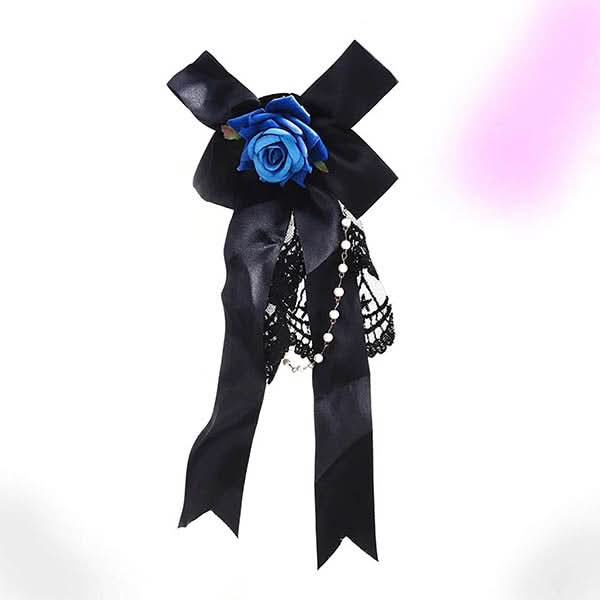 Nightshade Rose Gothic Hair Clip