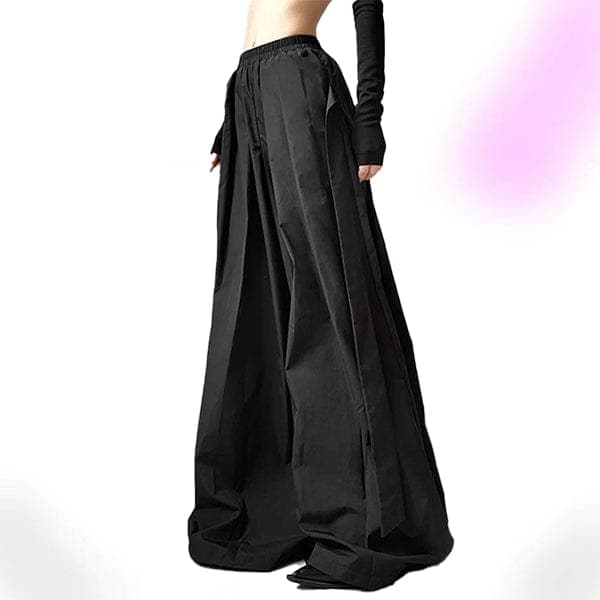 Sea of Black Wide Leg Pants