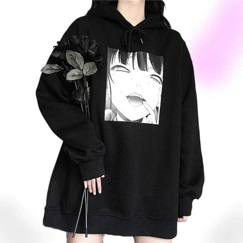 Manga Girl Oversized Hoodie