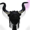 Devilish Ox Horns Headdress