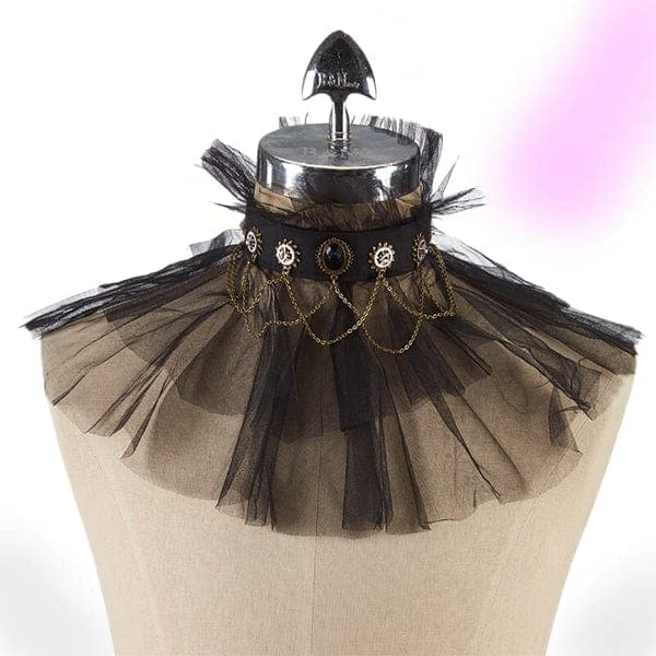 Genevieve Steampunk Detachable Collar