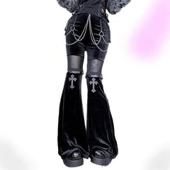 Faye Cross Flared Pants