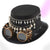 Steampunk Cross Magician Hat With Glasses