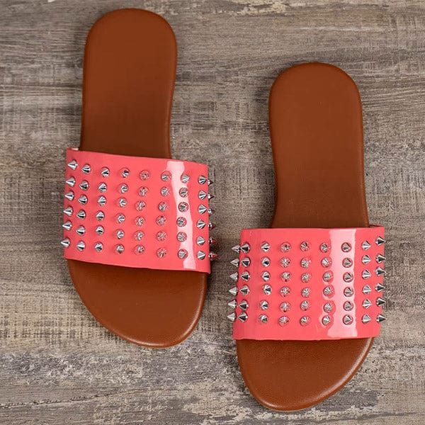 Devil's Spur Leather Studded Sandals