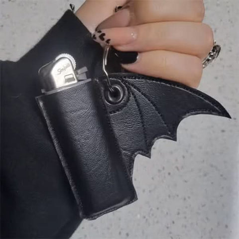 Vegan Bat Wing Lighter Case