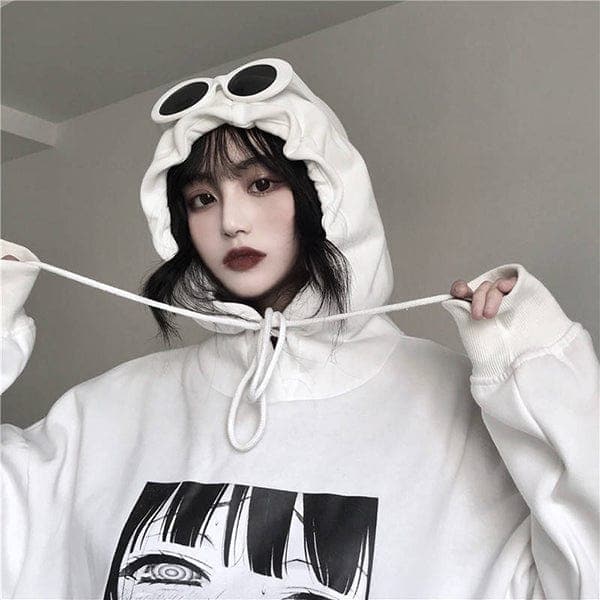 Manga Girl Oversized Hoodie