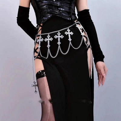 Dark Lolita Chain Belt