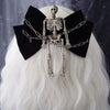 Skeleton's Embrace Hair Clip