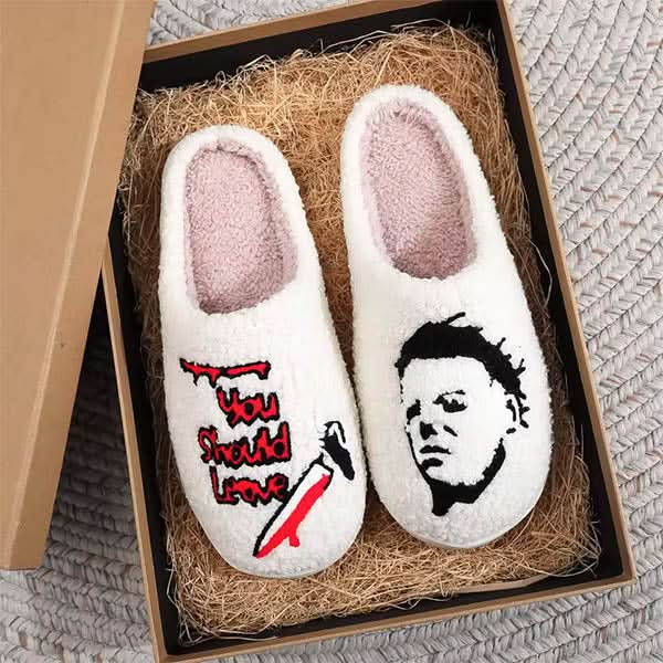 Michael Myers Halloween Slippers