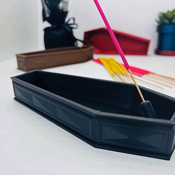 Gothic Coffin Incense Burner