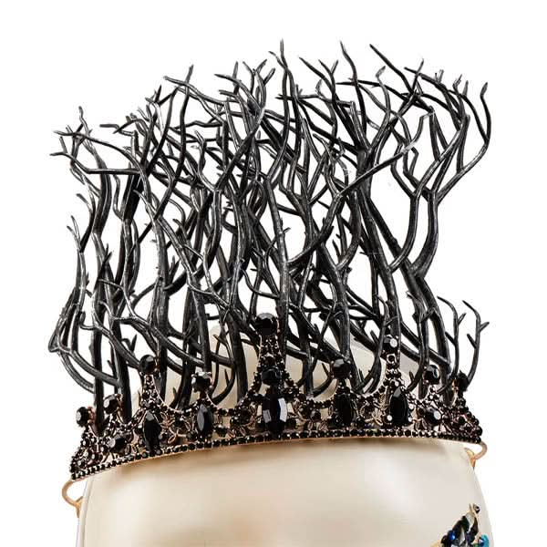 Gothic Crystal Tree Branch Tiara