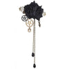 Gothic Chain Brooch Hair Clip