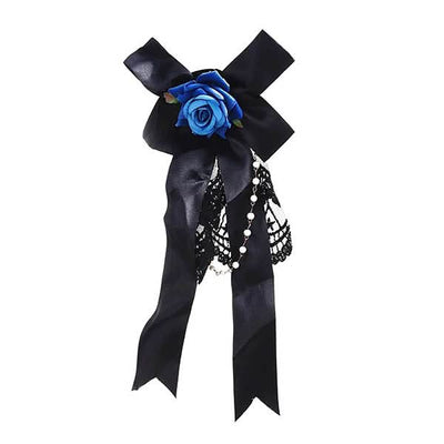 Nightshade Rose Gothic Hair Clip