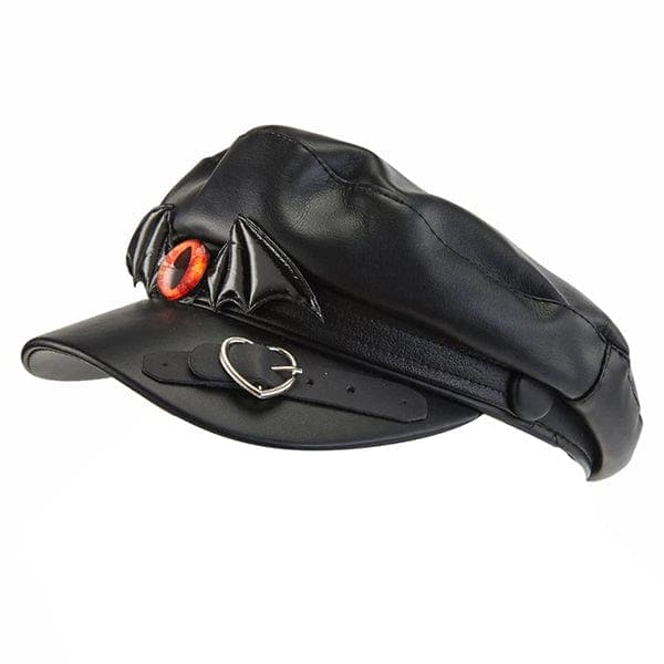 Red Eye Steampunk Newsboy Hat