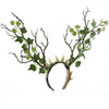 Retro Leaves Deer Ears Headband