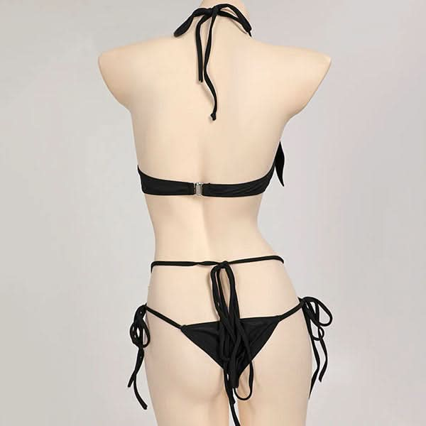 Batty & Bold Gothic Two-Piece Halter Set