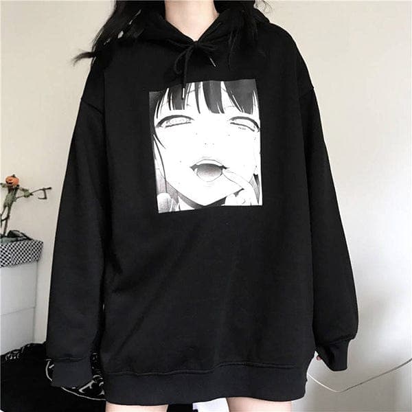 Manga Girl Oversized Hoodie