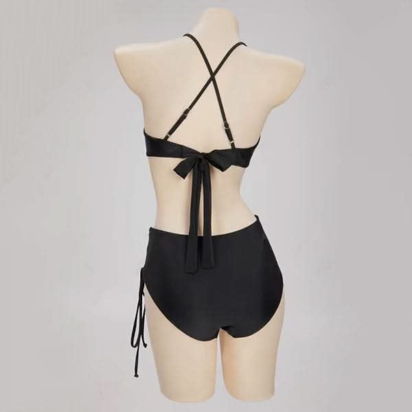 Shadow Weaver Gothic Halter Bikini