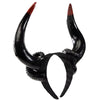 Devilish Lolita Ox Horn Headband