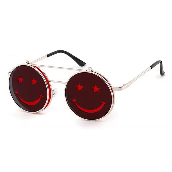 Smiley Steampunk Sunglasses