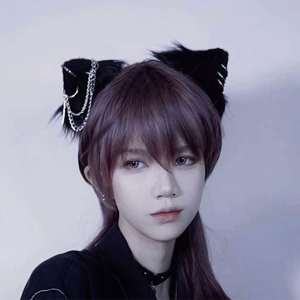 Gothic Lolita Cat Ear Hairpins