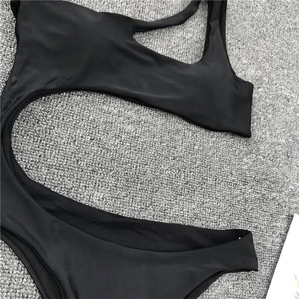 Midnight Muse Asymmetric One-Piece Swimsuit