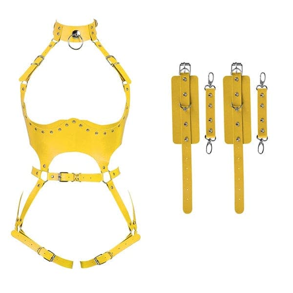 Amelia Leather Harness Set