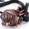 Black Feather Steampunk Goggles