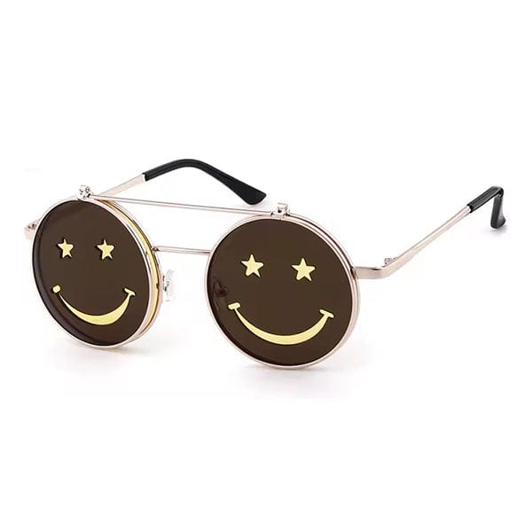 Smiley Steampunk Sunglasses