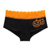 Elegant High-Waist Lace Panties - Halloween Underwear