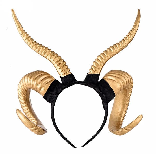 Gothic Sheep Horn Headpiece