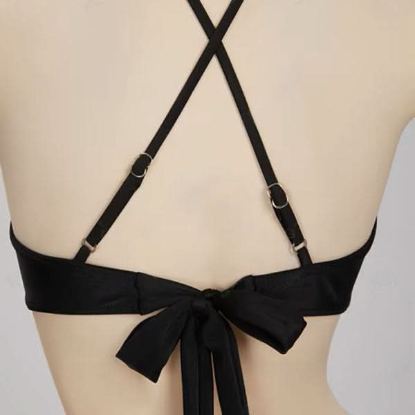 Shadow Weaver Gothic Halter Bikini