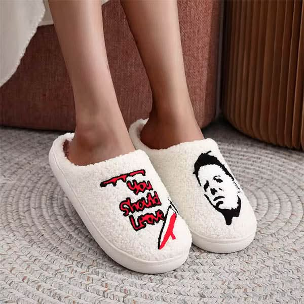 Michael Myers Halloween Slippers