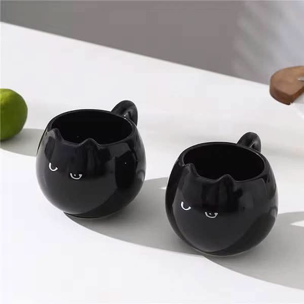 Ceramic Cat Shaped Mug