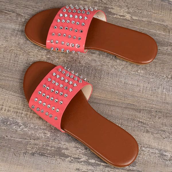 Devil's Spur Leather Studded Sandals