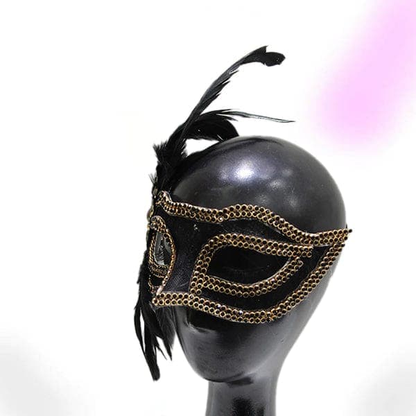 Gothic Feather Mask