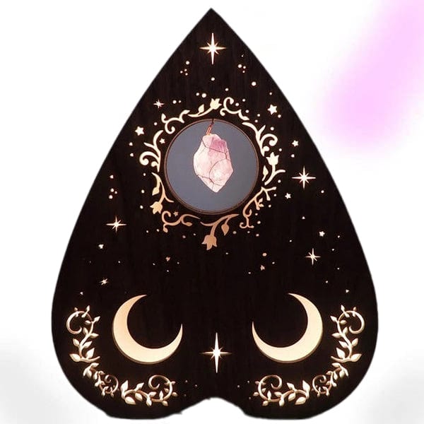 Planchette Crystal Lamp