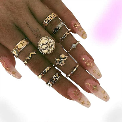 Superstitious Bohemian Ring Sets