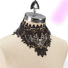 Lace Deer Collar Choker