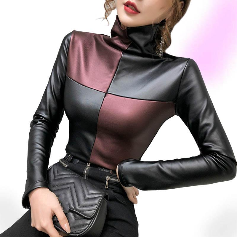 Winter Gothic Leather Shirt