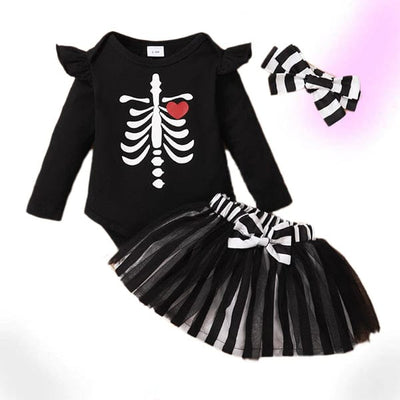 Oh My Skeleton Tutu Outfit