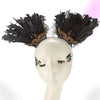 Louise Feather Crown Headband