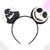 Sequin Ghost Mouse Ear Headband