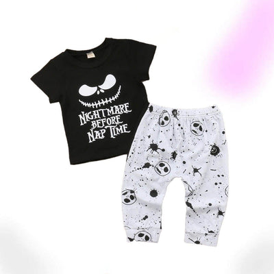 Nightmare Before Naptime Baby Outfit