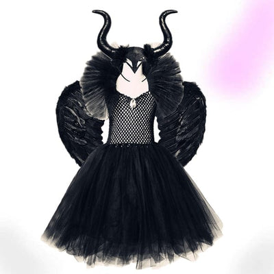 Black Evil Tutu Dress