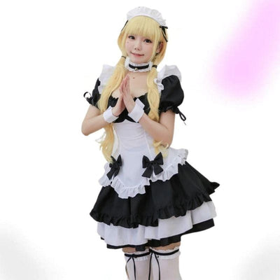 French Maid Cosplay Costume