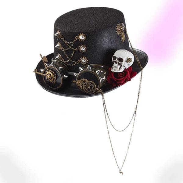 Steampunk Meister Top Hat