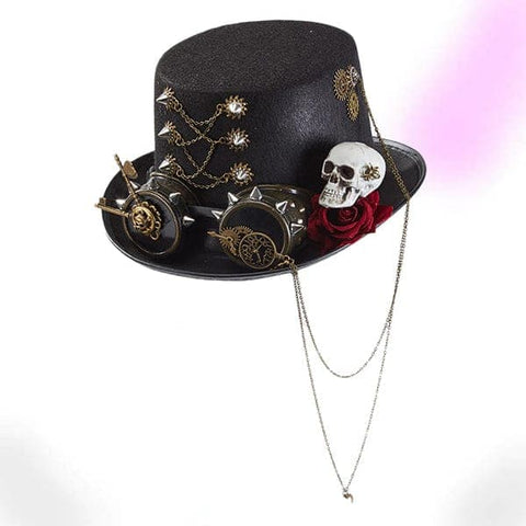 Steampunk Meister Top Hat